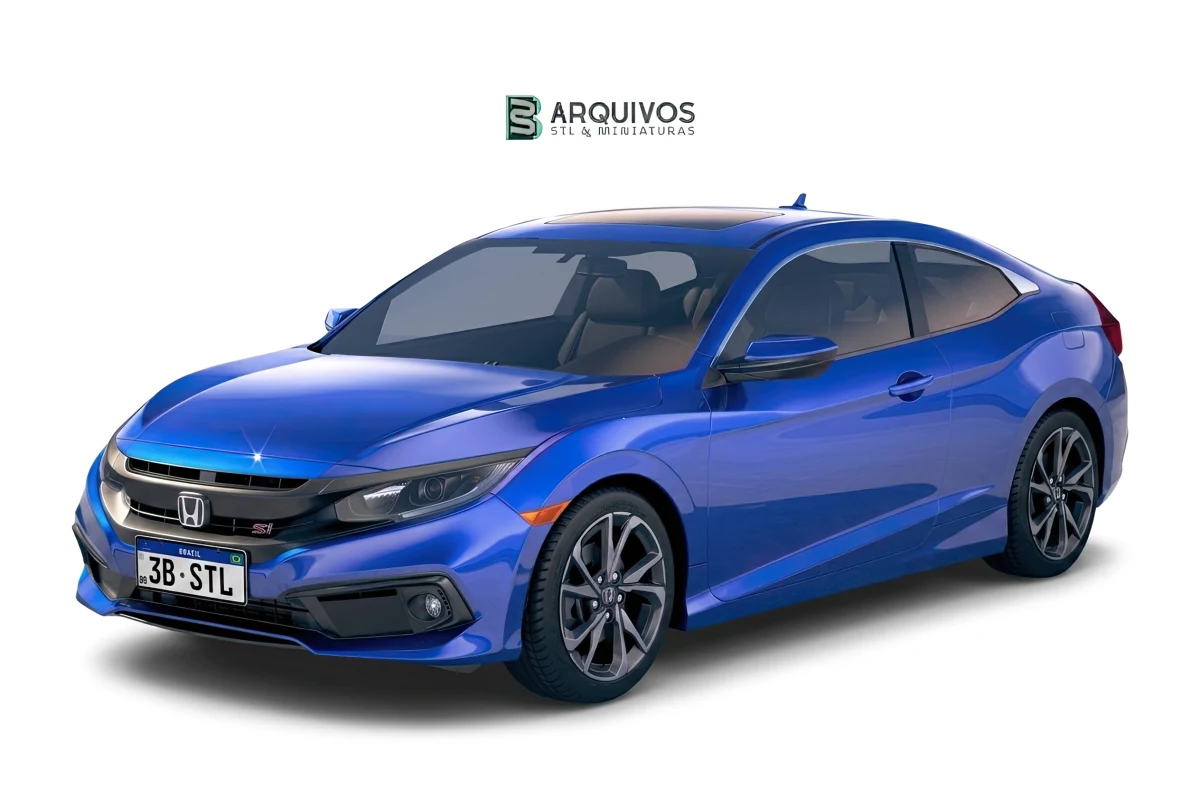 Modelo 3D STL - Honda Civic Coupe 2019